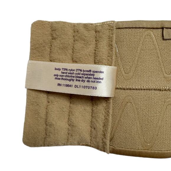 CACIQUE Beige Push Up Strapless Bra Size 38DD Convertible Padded Multi-way 38E - Picture 6 of 6